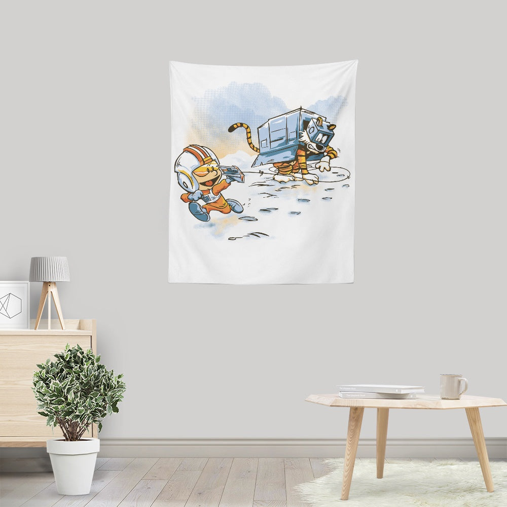Deranged Killer Snow Walkers - Wall Tapestry