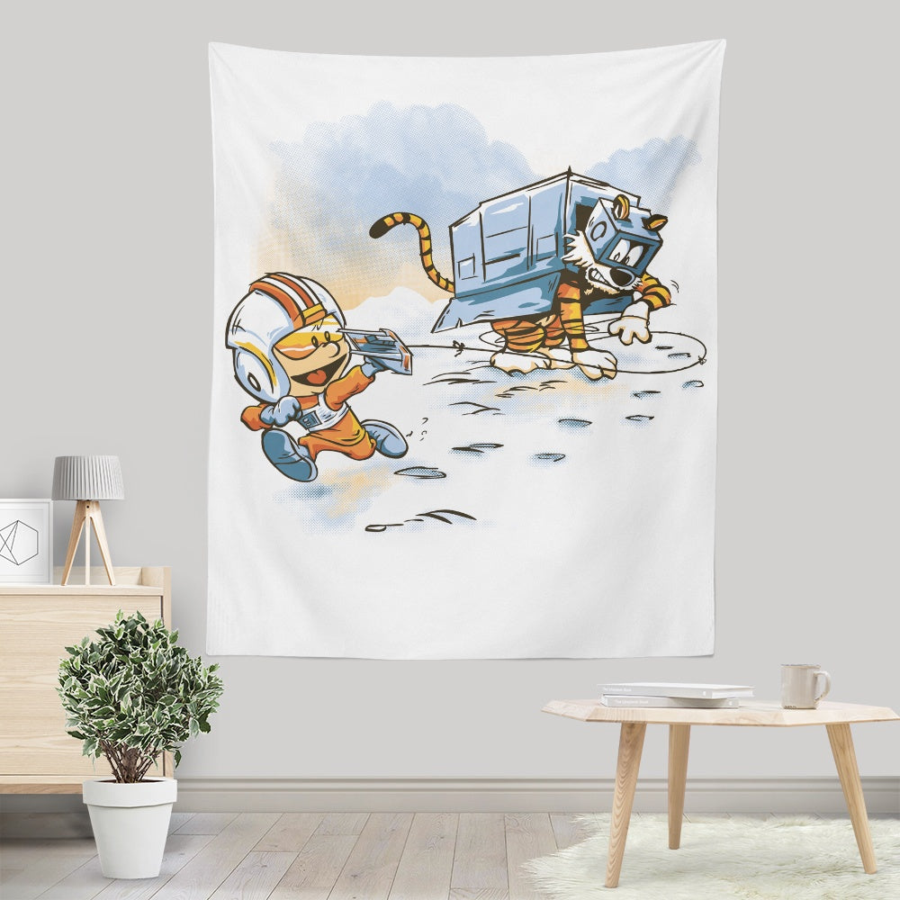 Deranged Killer Snow Walkers - Wall Tapestry