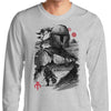Desert Hunter Sumi-e - Long Sleeve T-Shirt