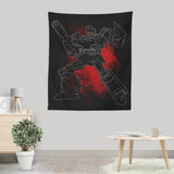 Destruction Art - Wall Tapestry