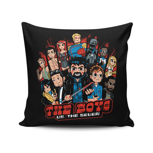 Diabolical Pilgrim - Throw Pillow