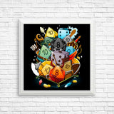 Dice Holder - Posters & Prints