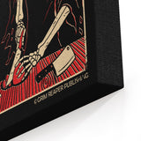 Dicing with Death - Canvas Print