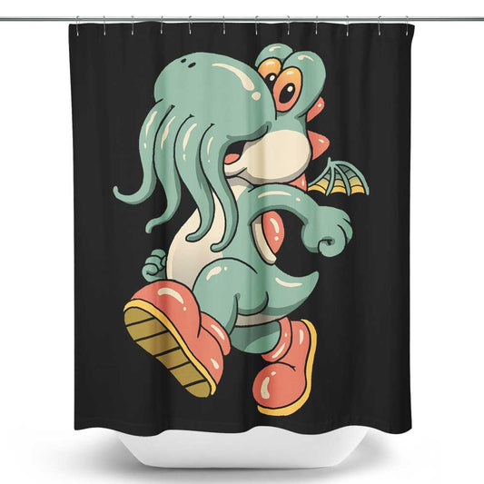 Dino Cthulhu - Shower Curtain