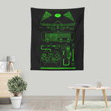 Direct Box - Wall Tapestry