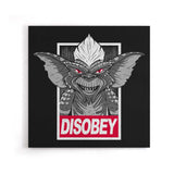 Disobey - Canvas Print