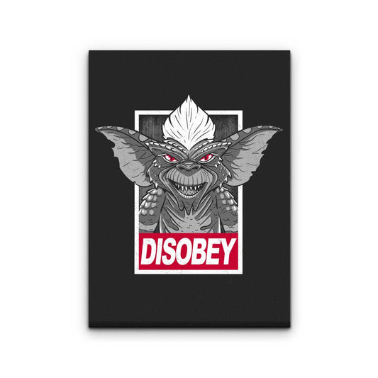 Disobey - Canvas Print