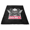 Disobey - Fleece Blanket