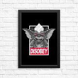 Disobey - Posters & Prints