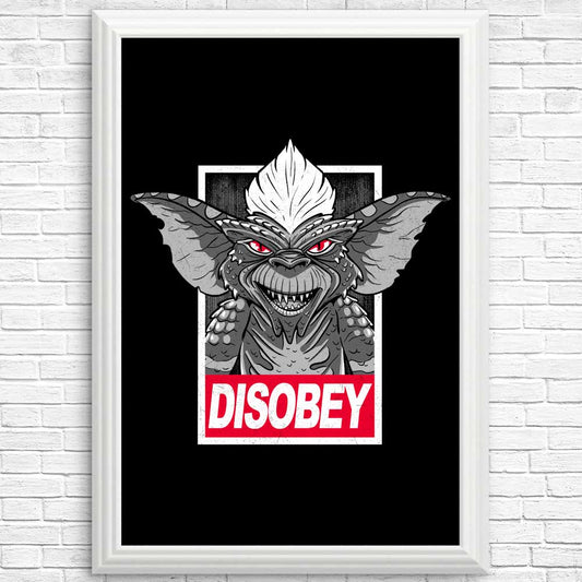 Disobey - Posters & Prints