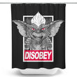 Disobey - Shower Curtain