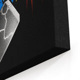 Distracted God - Canvas Print