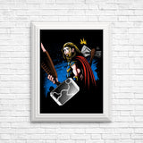 Distracted God - Posters & Prints