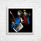 Distracted God - Posters & Prints