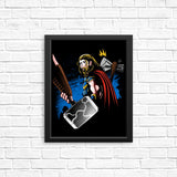 Distracted God - Posters & Prints