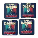 Djarin for President - Coasters