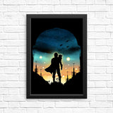 Djarin Sunset - Posters & Prints