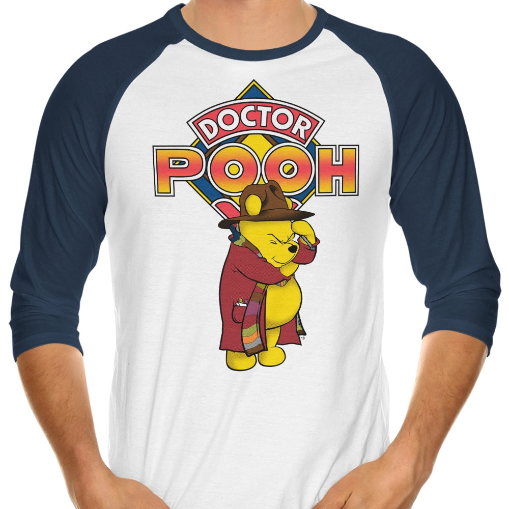 Doctor Pooh - 3/4 Sleeve Raglan T-Shirt