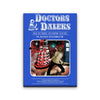 Doctors and Daleks - Canvas Print