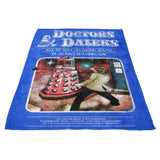 Doctors and Daleks - Fleece Blanket