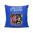 Doctors and Daleks - Throw Pillow
