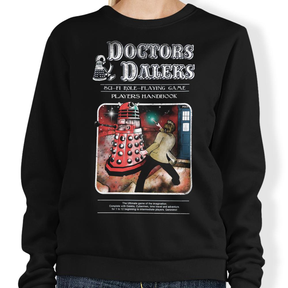 Doctors and Daleks - Sweatshirt