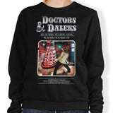 Doctors and Daleks - Sweatshirt
