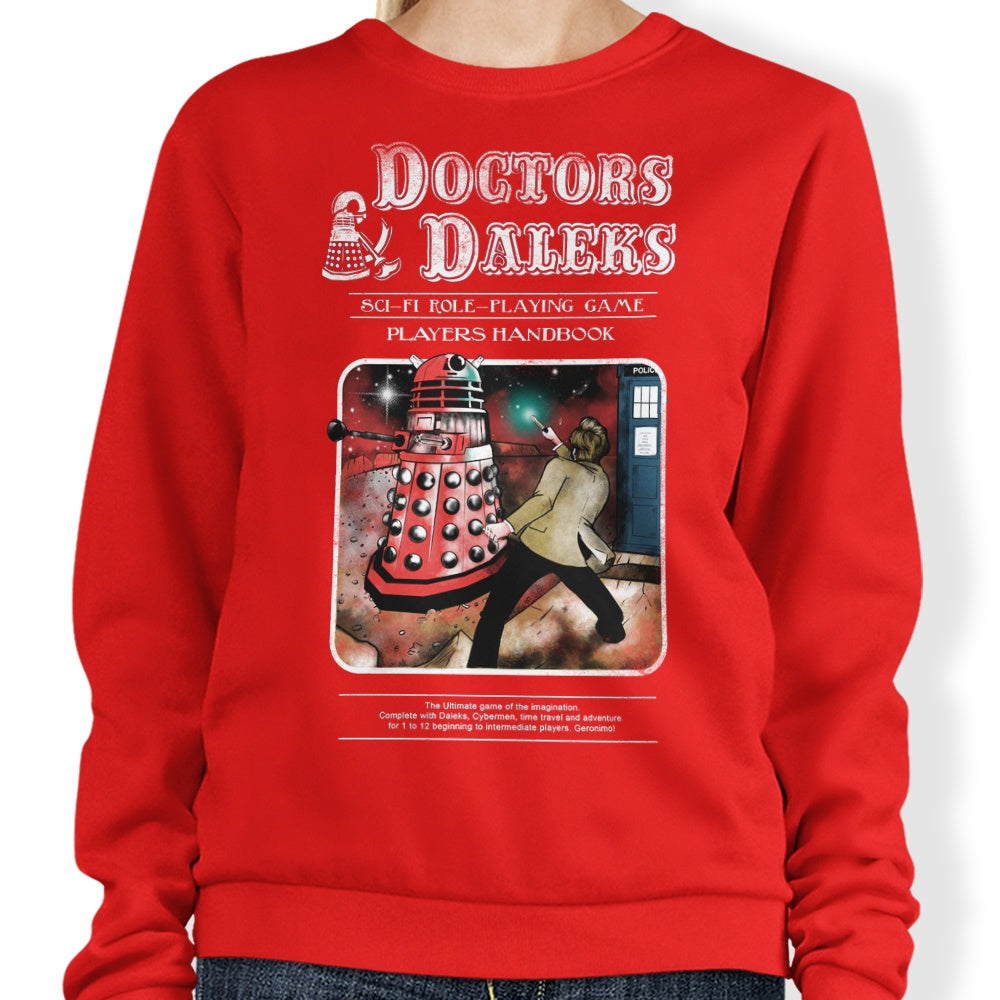 Doctors and Daleks - Sweatshirt
