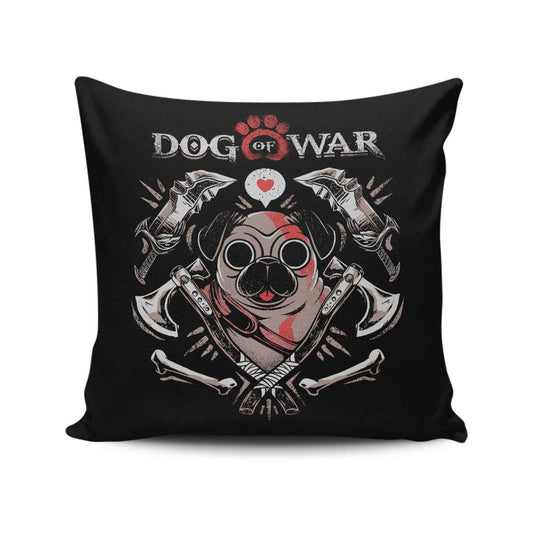 Dog of War - Throw Pillow