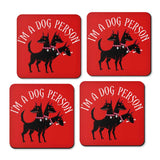 Dog Person - Coasters