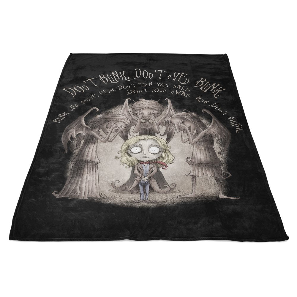 Don't Blink - Fleece Blanket