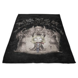 Don't Blink - Fleece Blanket