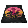 Don't Deal with the Devil - Fleece Blanket