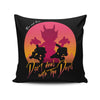 Don't Deal with the Devil - Throw Pillow