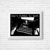 50% Off Imperfect Posters
