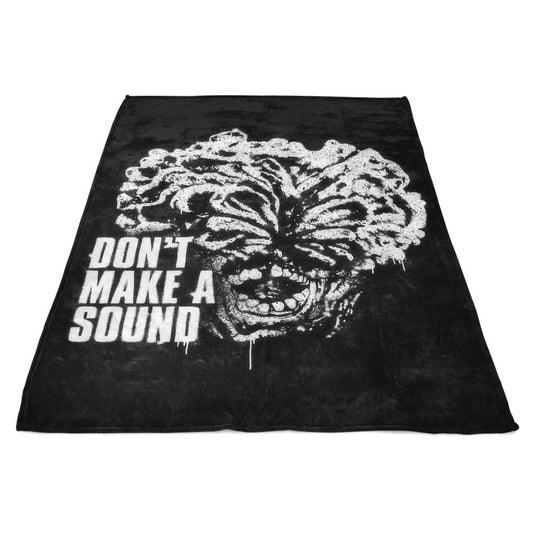 Don't Make a Sound - Fleece Blanket