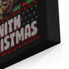 Don't Mess with Xmas - Canvas Print