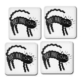Don't Panic - Coasters