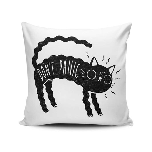 Don't Panic - Throw Pillow