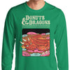 Donuts and Dragons - Long Sleeve T-Shirt