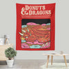 Donuts and Dragons - Wall Tapestry