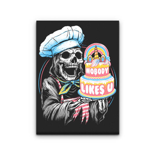 Doom Cake - Canvas Print