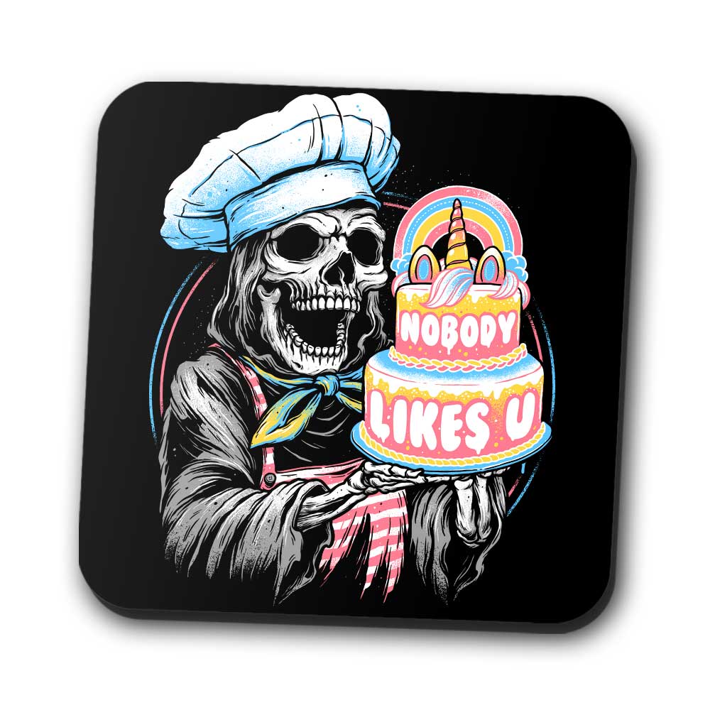 Doom Coaster Doom Cake - Coasters – Once Upon a Tee