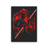 Double Bladed Warrior - Canvas Print