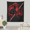 Double Bladed Warrior - Wall Tapestry
