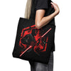 Double Bladed Warrior - Tote Bag