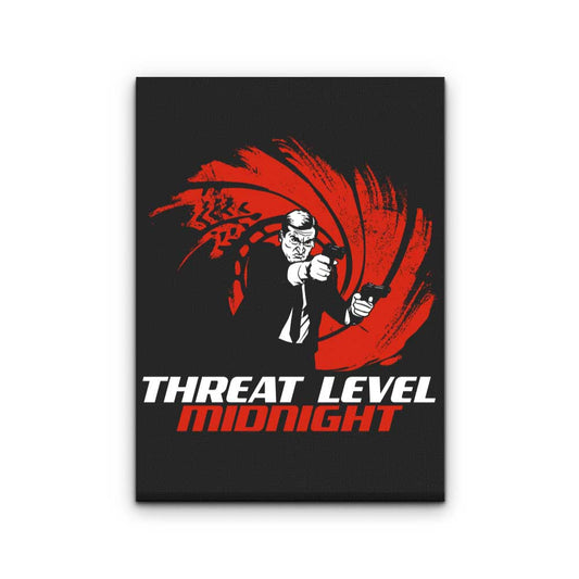 Double O Threat - Canvas Print