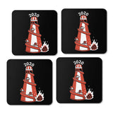 Downward Spiral - Coasters