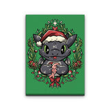 Dragon Christmas - Canvas Print