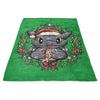 Dragon Christmas - Fleece Blanket